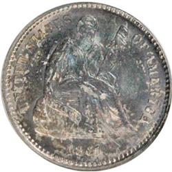 1861 H10C MS62 ANACS