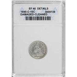 1845-O 10C XF40 ANACS
