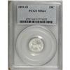Image 1 : 1891-O 10C MS64 PCGS