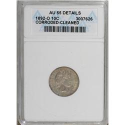 1892-O 10C AU55 ANACS