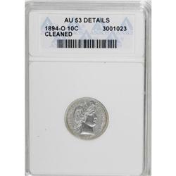 1894-O 10C AU53 ANACS
