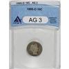 Image 1 : 1895-O 10C AG3 ANACS