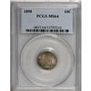 Image 3 : 1898 10C MS64 PCGS