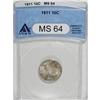 Image 1 : 1911 10C MS64 ANACS