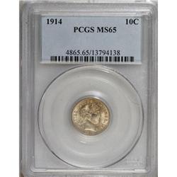 1914 10C MS65 PCGS