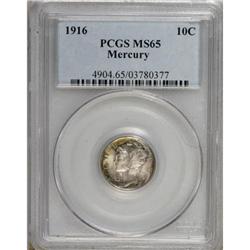 1916 10C MS65 PCGS
