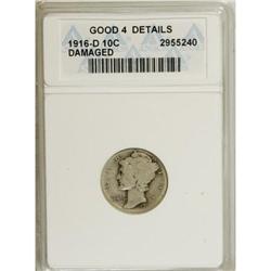 1916-D 10C G4 ANACS