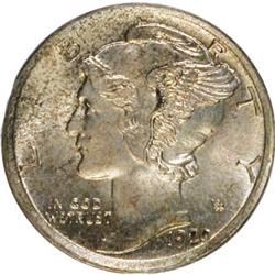 1920 10C Full Bands MS65 PCGS