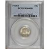 Image 1 : 1929-D 10C Full Bands MS64 PCGS