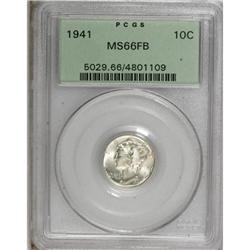 1941 10C Full Bands MS66 PCGS