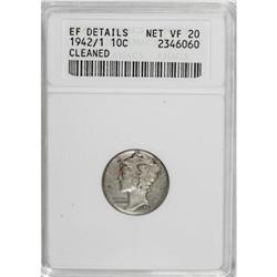 1942/1 10C VF20 ANACS