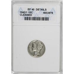 1942/1 10C XF45 ANACS