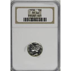 1938 10C PR66 NGC