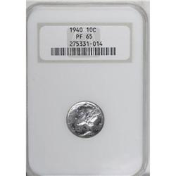 1940 10C PR65 NGC