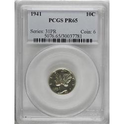 1941 10C PR65 PCGS