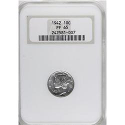 1942 10C PR65 NGC