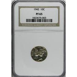 1942 10C PR65 NGC
