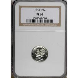 1942 10C PR66 NGC