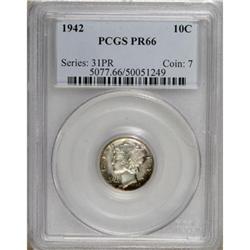1942 10C PR66 PCGS