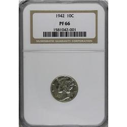 1942 10C PR66 NGC