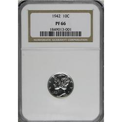 1942 10C PR66 NGC
