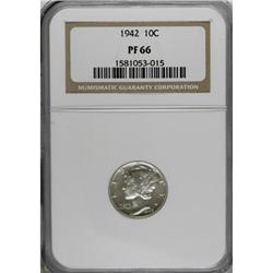 1942 10C PR66 NGC