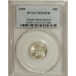 1949 10C Full Bands MS65 PCGS