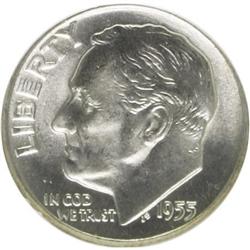 1955-D 10C Full Bands MS67 NGC