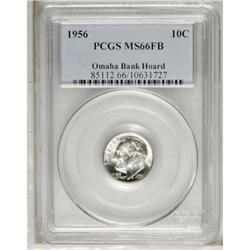 1956 10C Full Bands MS66 PCGS