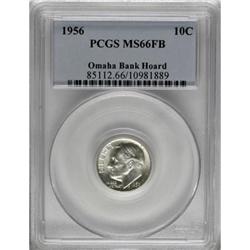 1956 10C Full Bands MS66 PCGS