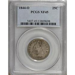 1844-O 25C XF45 PCGS