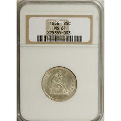 1856 25C MS61 NGC