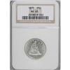 Image 3 : 1875 25C MS63 NGC