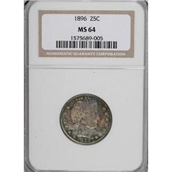 1896 25C MS64 NGC