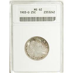 1903-O 25C MS62 ANACS
