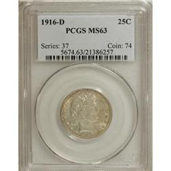 1916-D 25C MS63 PCGS