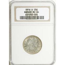 1916-D 25C MS64 NGC