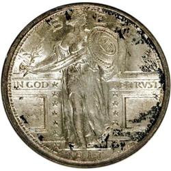 1917 25C Type One MS63 NGC