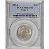 Image 1 : 1917-S 25C Type One Full Head MS63 PCGS