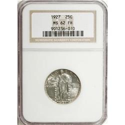 1927 25C Full Head MS62 NGC