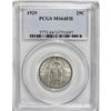 Image 1 : 1929 25C Full Head MS64 PCGS