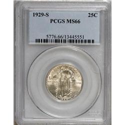 1929-S 25C MS66 PCGS
