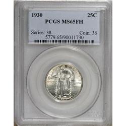 1930 25C Full Head MS65 PCGS