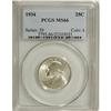 Image 1 : 1934 25C Medium Motto MS66 PCGS