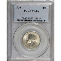 1936 25C MS66 PCGS