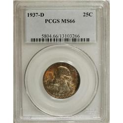 1937-D 25C MS66 PCGS