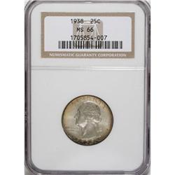 1938 25C MS66 NGC