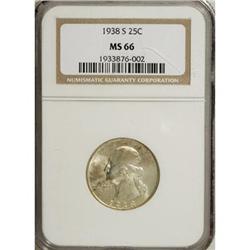 1938-S 25C MS66 NGC