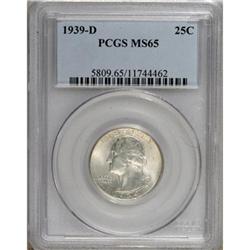 1939-D 25C MS65 PCGS