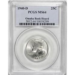 1940-D 25C MS64 PCGS